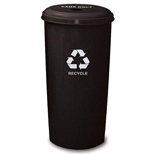 Капацитет за рециклиране на отпадъци Witt Industries 10/1DTBK, Стомана, 20 литра, Черна
