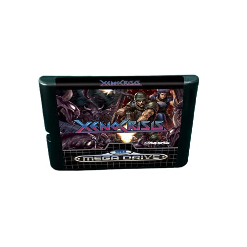 Aditi Ксенофобията Crisis Xenocrisis - 16-битов игри касета MD конзола за MegaDrive Genesis (калъф за САЩ и ЕС)