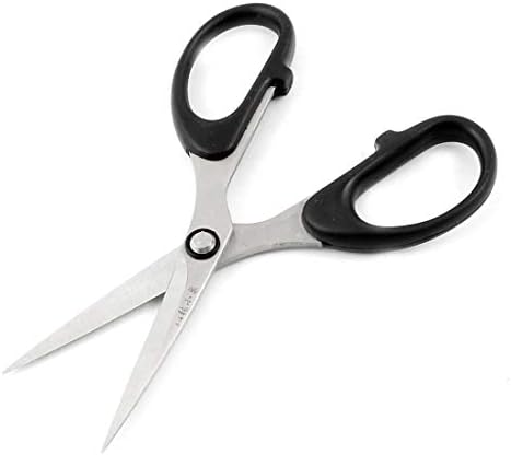 Aexit Офис Черни Ръчни Инструменти Писалка Метален Нож Шевни Ножици за хартия Директни 5,5 Модел: 81as224qo731