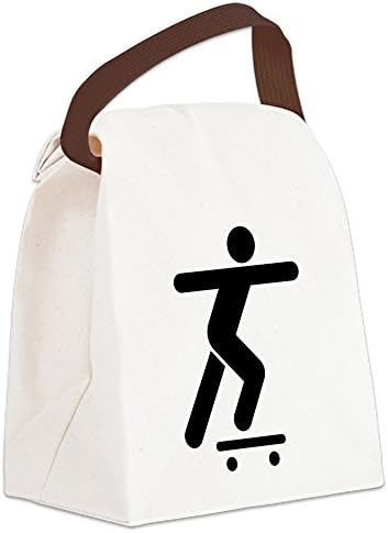 Холщовая Чанта за Обяд Символ на Движението Скейтбордист-Дали