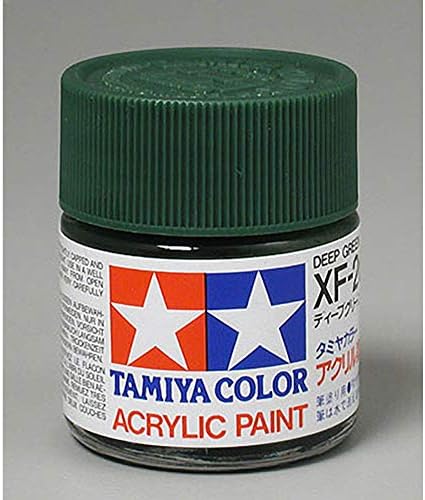 TAMIYA Acrylic XF26 Плосък Тъмно Зелена Пластмасова Боя TAM81326 Акрил
