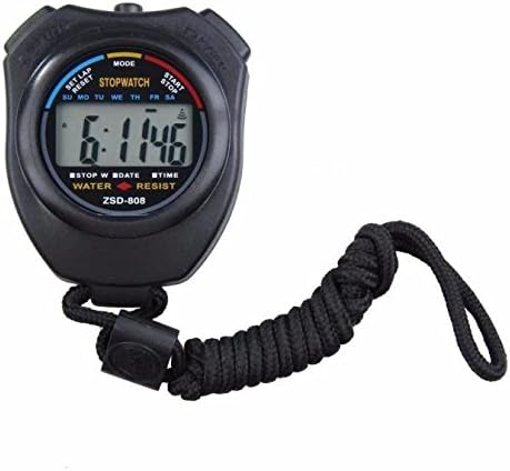 Дигитален спортен часовник Ръчен LCD часовник с хронограф Спортни часовници, Спортни часовници Животни (014-Сребърен, Един размер)