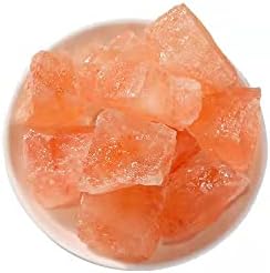 Камъни от гималайской Розова кристална сол RCSTONE 0,79-1,18 инча, Парчета гималайской Розова сол тегло 0,22 Килограма за лампи от сол