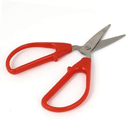 Ножици за рязане на метал с пластмасови дръжки X-DREE Home Кухня с Дължина 140 mm (Cocina para el hogar Манго recubiertos de plástico