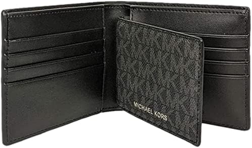 Мъжки портфейл Cooper от Майкъл Корса с цип-портмонето (черен)