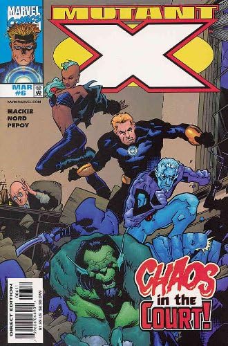 Мутант Х (1-ва серия) 6 от комиксите на Marvel | X-Men ' s Havok
