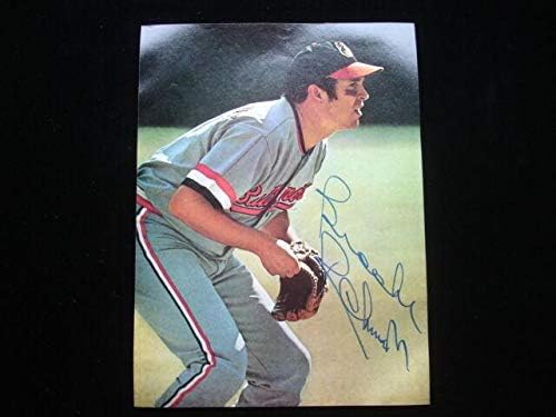 Снимка Брукс Робинсън с автограф 8 x 11 за спортно списание B & E Holo - Списания MLB с автограф