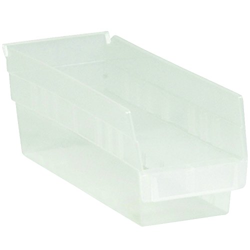 Сгъваеми пластмасови чекмеджета за съхранение на Aviditi, 11-5 /8 х 4-1 /8 x 4 инча, прозрачни, опаковка от 36 броя, за организации,