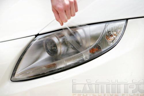 Прозрачни капаци на фаровете Lamin-x Индивидуалния годни Само за BMW 3-Series Coupe (00-03)