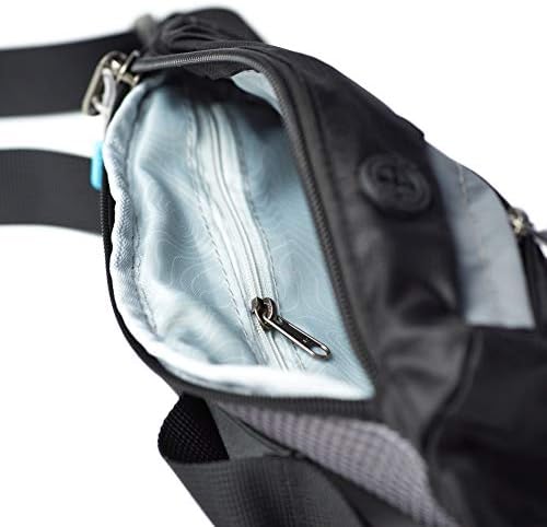 Скута чанти за жени - Тънка, но голям поясная чанта с множество офиси и достъп до веригата за слушалки - Лесно набедренная чанта Фани,