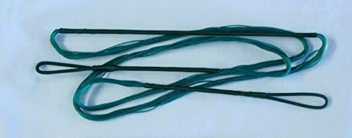 Зелени 14-нитевые греди за лък от dacron В50 Longbow от 60X Custom Strings Bow (с различни размери) (56 ИНЧА)