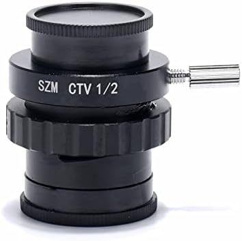 Комплект аксесоари за микроскоп DEIOVR за възрастни, Обектив 0.5 X C-Mount Адаптер 1/2 CTV за Тринокулярного Стереомикроскопа SZM, Аксесоари