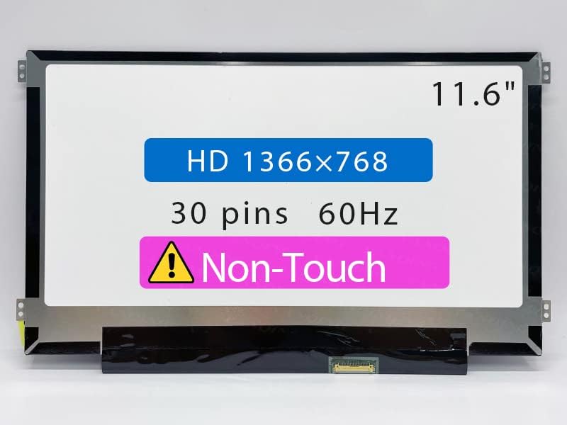 Подмяна на екрана за HP Chromebook 11-V031NR V032NR V033NR V050NA 11,6HD 1366x768 30-пинов LCD дисплей без докосване на екрана