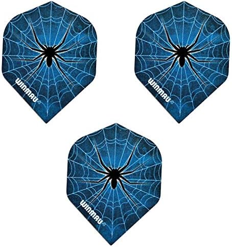 Winmau Mega Blue Spider Web за стреличките с издръжливост от 75 Микрона (1 комплект)