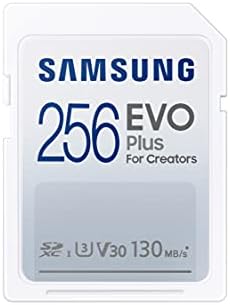 SAMSUNG EVO Plus пълен размер SDHC карта с обем 32 GB със скорост 130 Mbps Full HD и 4K UHD, UHS-I, U1, V10 (MB-SC32K/ AM)