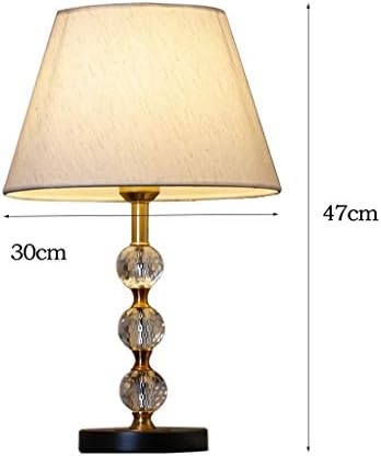 Настолни лампи ATAAY, Височина: 47 см, Настолна лампа, Прозрачна Кристална топка, Осветление, Подходящи за журнального масичка в коридора,
