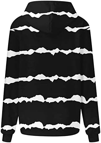 Shusuen/ Дамски Модни Hoody с равен брой гласове-боя, Ежедневни Блузи с качулка и кръгло деколте и Принтом, Есенно-Зимния Пуловер на експозиции