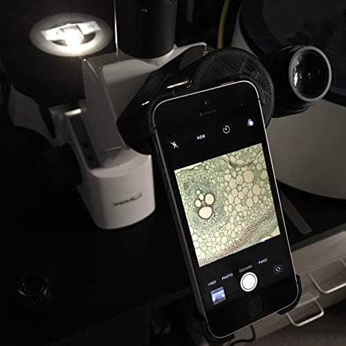 Преходен обектив за камерата на смартфона Labot Microscope за 30-мм окулярной тръба с вграден широкоъгълен 10-кратно окуляром (само обектив,