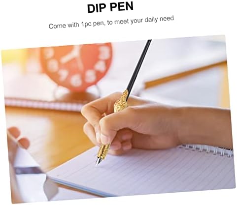 STOBOK Dip Pen Детски Подаръци Дръжка За Надписи, Тази Dip Pen, Стъклена Dip Pen, Канцеларски материали За Студенти, Училищни Dip Pen,