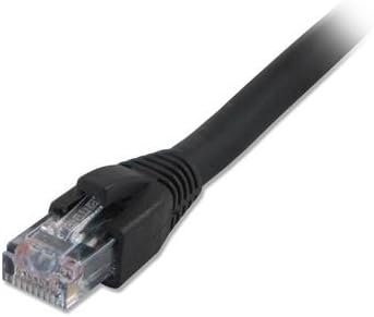 Универсален интерфейсен кабел Pro Av/It 200' Black от Rj-45 до Rj-45 Male/Male Cat6 за тежки условия на работа без довършителни