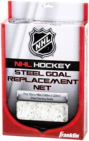 Замяна на окото за хокей на порта Franklin Sports NHL - 72 Официален размер за Преобличане мрежа за врата - Градинска мрежа за врата