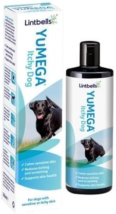 Lintbells Yumega Plus Itchy Skin за кучета с Чувствителна или Сърбеж по кожата 250 мл