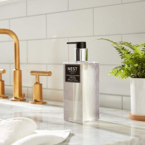 Течен сапун за ръце с аромат на NEST Fragrances - Листа от Кедър и Лавандула, 10 течни унции