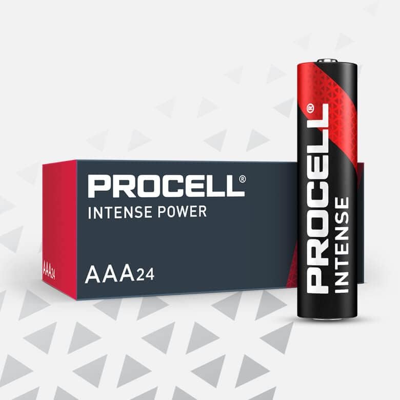 Алкални батерии Procell Intense Power AAA, 1,5 В, Комплект от 24