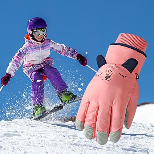 Зимни ръкавици За Момчета, Ски-писти, Спортни Ръкавици за Деца, Улични Ръкавици за Момичета, Ветроупорен Зимни Детски Ръкавици и Ръкавици,
