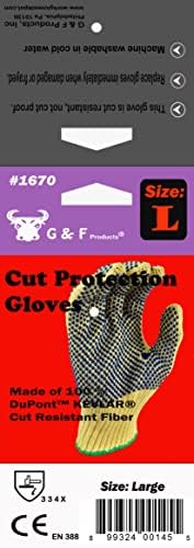 Серповидная четка Zenport K310, 9 , 9 инча, Черно & G & F Products Работни ръкавици, Устойчиви на гумата, 1670 м, Възли, Работни ръкавици