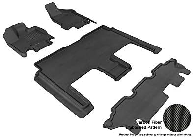 Подложка за пода 3D MAXpider Custom Fit KAGU (ЧЕРНО), за DODGE GRAND CARAVAN 2008-2020 г. на ИЗДАВАНЕ - 1-ви РЕД, 2-РИ РЕД, 3-та СЕРИЯ