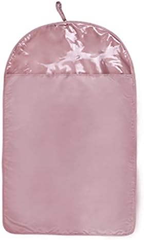 MMLLZEL Прахоустойчив калъф за дрехи, който предпазва Подвесную чанта за дрехи, Закачалка за съхранение вкъщи, шкаф за дрехи (Цвят: розов,