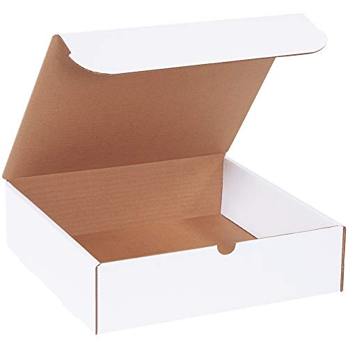 Пощенски кутии за литературата, 12 x 11-3/4x 3-1/4, Бял, 50 бр./комплект, Доставка от САЩ с отстъпка