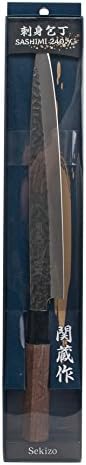 Нож за САШИМИ Fuji Merchandise 13,75 инча (9 инча), Един Размер, Сив