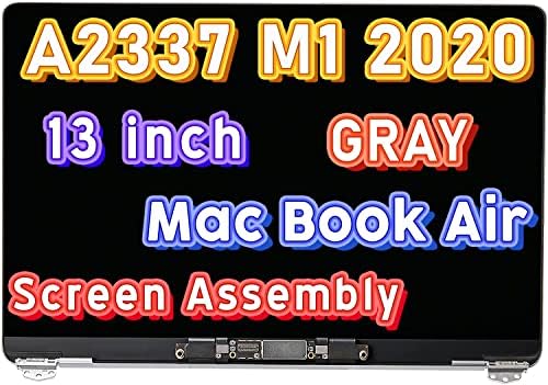 WARWOLFTEAM Замяна за MacBook Air10, 1 MacBook Air 13 M1 2020 A2337 EMC 3598 MGN63 MGN93 MGND3 MGN73 MGNA 3 MGNE3 13,3 инча 2560x1600