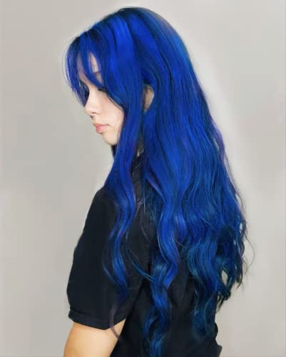 Спрей за временно боядисване на коса L ' Oreal Paris Colorista за 1 ден, синьо, 2 унция, смываемый.