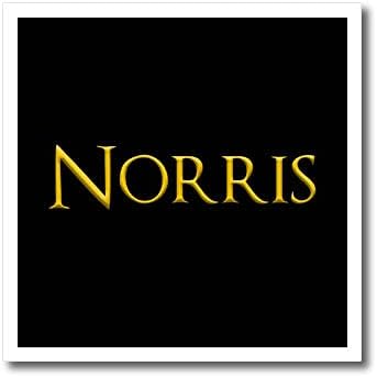 3дРоуз Норис Често срещано мъжко име в Америка. Свети жълт цвят. - Ютия за топлопреминаване (ht_349719_3)