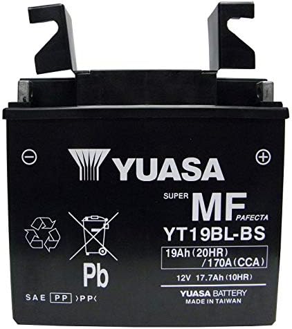 Фланец акумулатор Yuasa (YUAM6219BL) YT19BL-BS