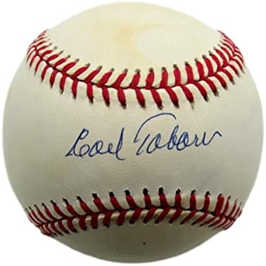 Ърл Мики Таборн подписа Договор с OAL Baseball Негър League Kansas City Monarchs PSA / Бейзболни топки С ДНК-Автограф