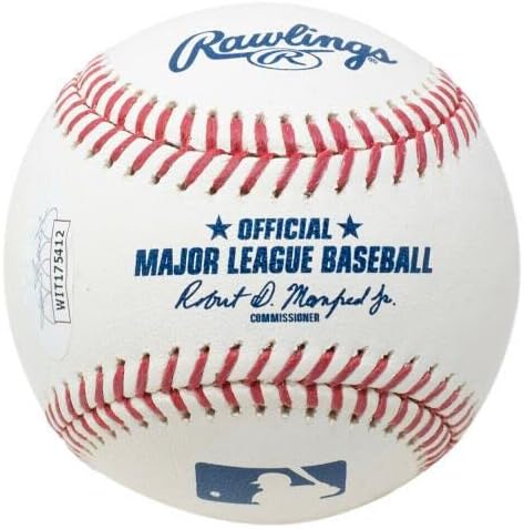 Андре Доусън подписа договор с Chicago Cubs MLB Бейзбол HOF 2010 JSA ITP - Бейзболни топки с автографи