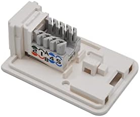 Кутия за повърхностен монтаж NBG LAN, 1 Порт, Цвят-бял, 1 опаковка