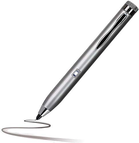 Активен цифров стилус Broonel Silver Mini Fine Point, който е Съвместим с HP ProBook x360 440 G1 14