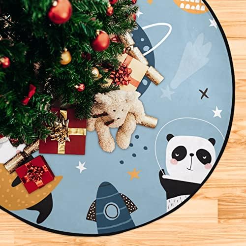 Подложка за Коледно xigua Slepping Pandas, Непромокаема Подложка за Подложки под едно Дърво, Впитывающий Подложка за Подложки под едно