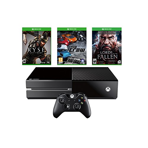 Комплект игри Microsoft Xbox One обем 1 TB 3 - Ryse: Son of Rome, The Crew и Lords of the Fallen (актуализиран)