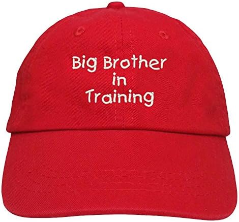 Моден Магазин за дрехи Big Brother in Training Бродирани Памучен бейзболна шапка на Младежки размер