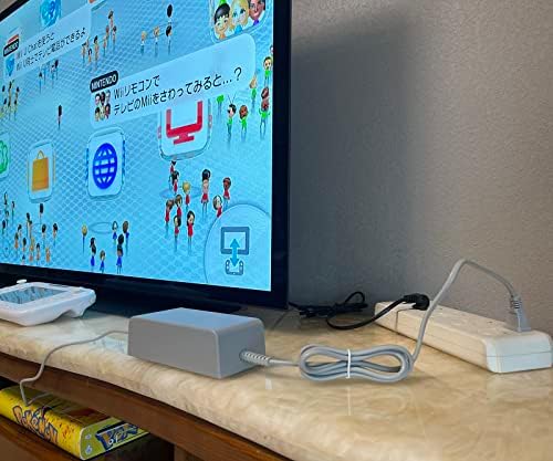 Зарядно устройство Trenro за конзолата Wii U, Адаптер за променлив ток, Захранване, Кабел за зареждане, Смяна на Кабел за конзолата Nintendo