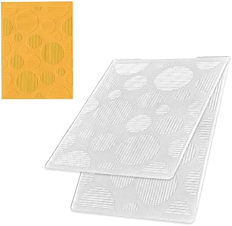 3-Д текстурный впечатления фон ембосинг папка, в ивицата кръг пластмасов шаблон ембосинг папка модел за направата на картички scrapbooking