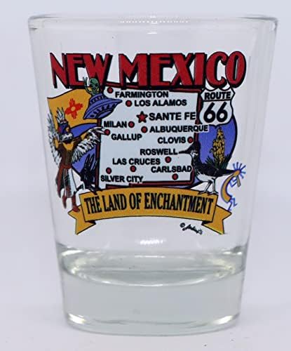 Карта елементи на щата Ню Мексико , Чаша