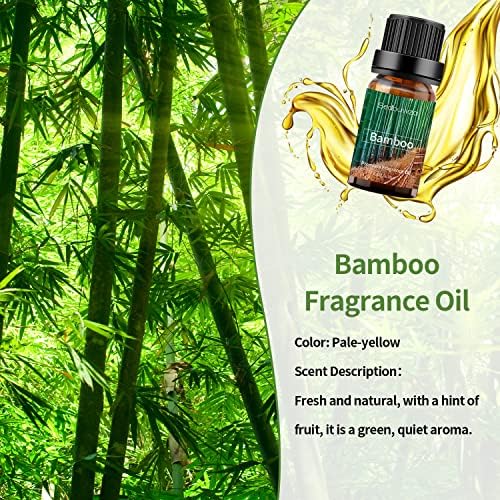 2 Опаковане на бамбуково ароматния масло 10 мл Етерично масло от бамбук - Бамбук Ароматни масла премиум-клас за обектите, производство