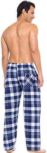 Мъжки Пижамные Панталони AMERICAN HEAVEN от 3 опаковки от памук и Вълнен За почивка, Пижамные Панталони за сън